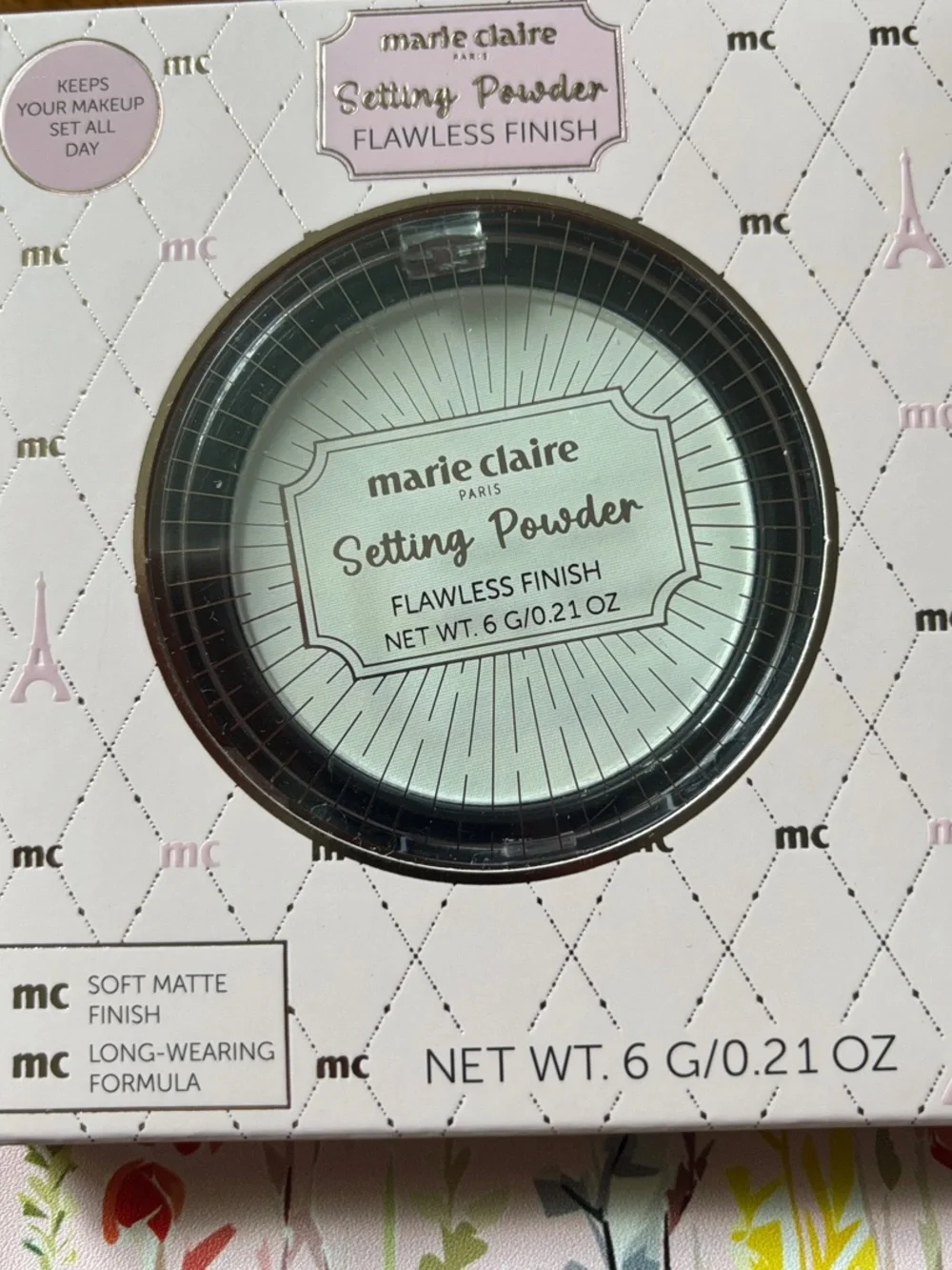 marie claire Setting Powder - Light Mint